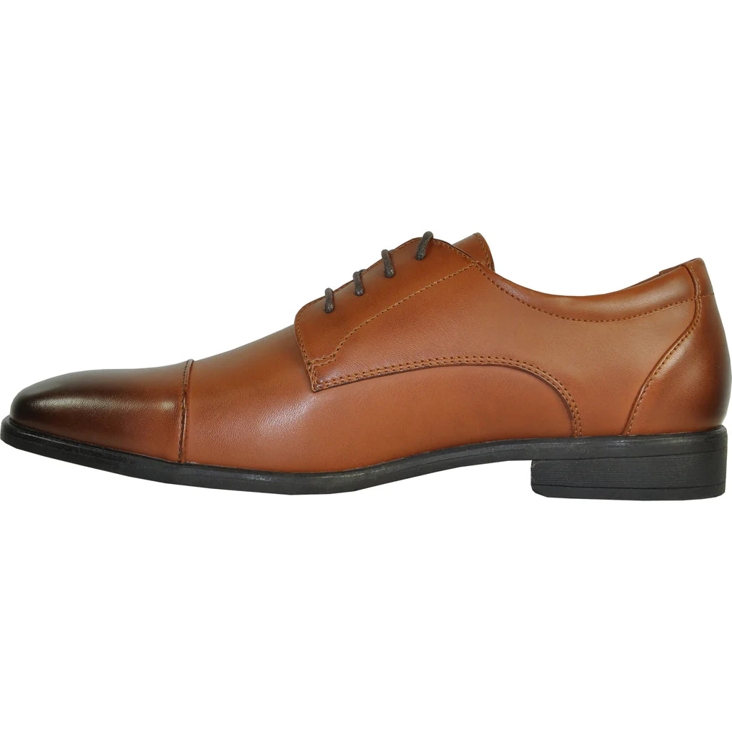 VANGELO Men Dress Shoe VALLO-4 Oxford Formal Tuxedo for Prom and Wedding